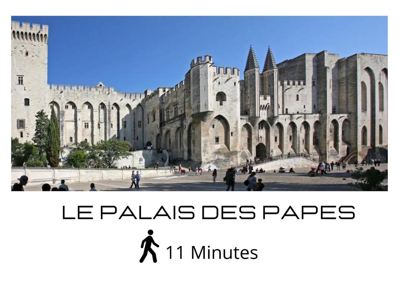 Charmant Studio Tres Bien Situe Aux Remparts อาวีญง ภายนอก รูปภาพ